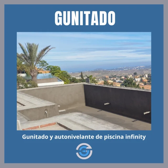 Piscina infinity con acabado de máxima calidad.  En este proyecto, nos hemos encargado del gunitado y autonivelante para una espectacular piscina infinity. Un trabajo preciso que garantiza resistencia, durabilidad y una superficie perfecta para el revestimiento final.  ¿Pensando en construir o renovar tu piscina? Consúltanos 💦