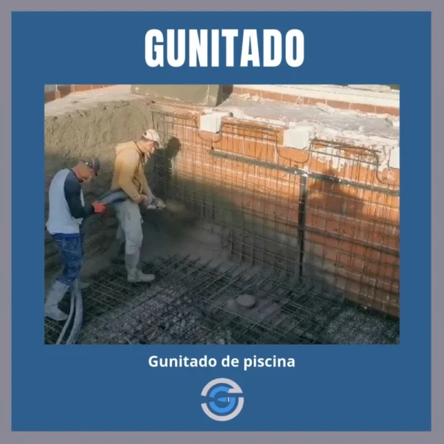 💦 Construyendo solidez, garantizando durabilidad.  Hoy os mostramos el proceso de gunitado de una piscina, una técnica que asegura máxima impermeabilidad y resistencia.  Transformamos estructuras en espacios resistentes y duraderos 🌊️
