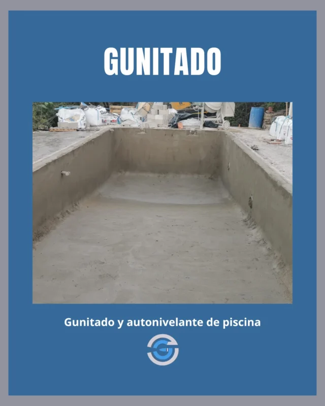 Renovar tu piscina desde la base es garantía de durabilidad y buen resultado.  En este proyecto se ha realizado el gunitado y autonivelante de una piscina, dos pasos clave para asegurar una estructura sólida, estanca y lista para su acabado final.  🔹 El gunitado aporta resistencia y forma. 
🔹 El autonivelante crea una base perfectamente uniforme.  La base perfecta para disfrutar del verano como se merece 💦